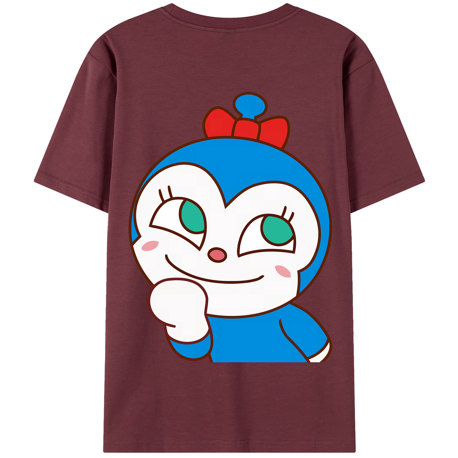 （画像用） アンパンマン Anpanman 綿100％半袖Tシャツ（背面プリント）